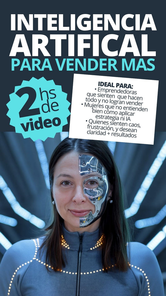 INTELIGENCIA ARTIFICIAL PARA VENDER MAS