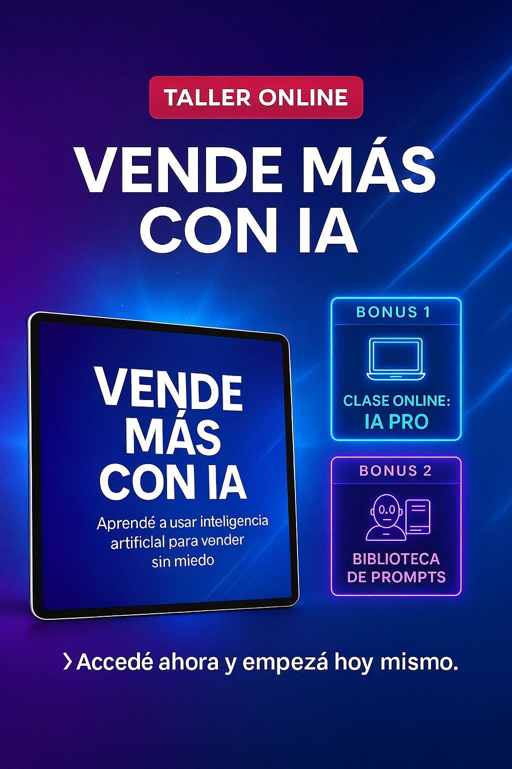 INTELIGENCIA ARTIFICIAL PARA VENDER MAS EN MENOS TIEMPO